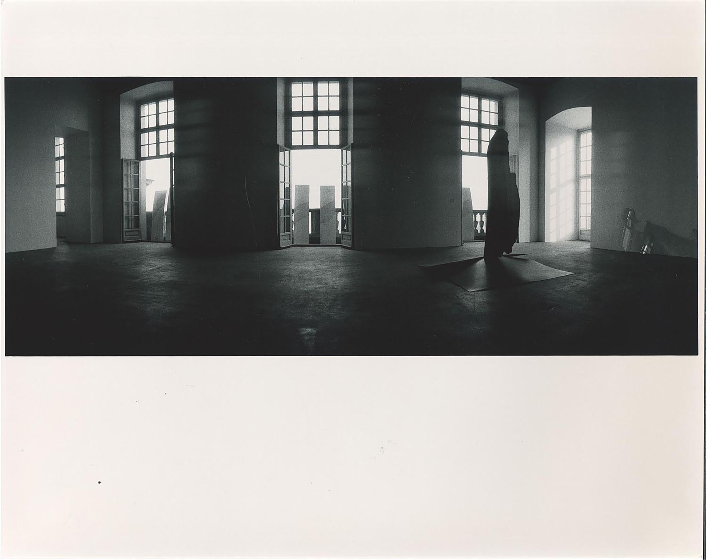 Luciano Fabro, Il balcone, 1988; Zefiro, 1987; Italia di Cristallo, 1968/71